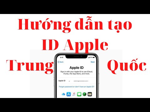 Hướng dẫn tạo ID Apple Trung Quốc China thành công 100%