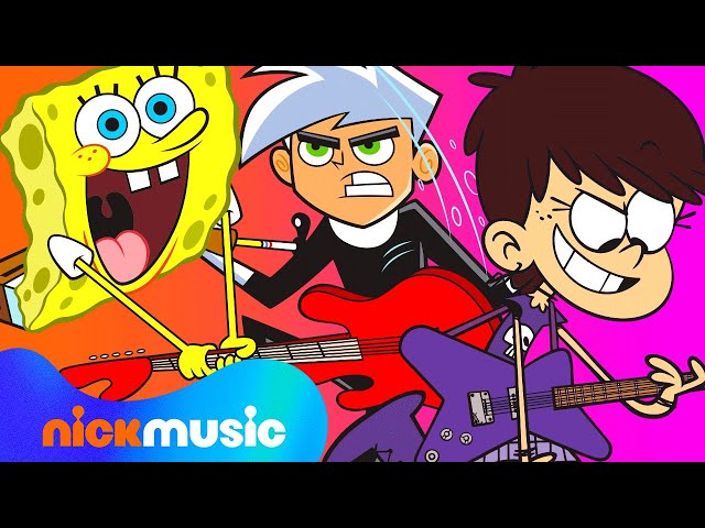 BEST Nicktoons Songs featuring SpongeBob, Danny Phantom u0026 MORE! | Nick Music class=