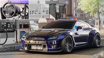 Need For Speed Unbound - 1000HP Nissan GT-R R35 Premium | Thrustmaster TX Gameplay