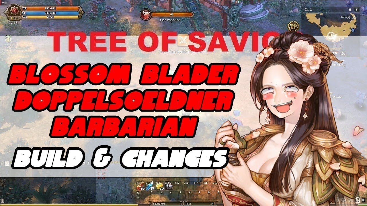 tos doppelsoldner  New 2022  Blossom Blader Doppelsoeldner Barbarian - Sept 2020 Update