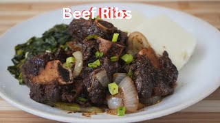 This Beef Back Ribs are so Delicious and Easy to make at Home | Chef D Wainaina