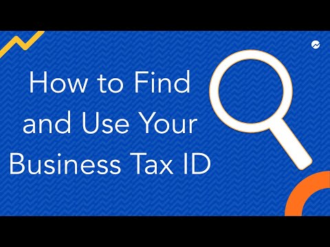 Video: How To Find Out The Tax Number Of The Company