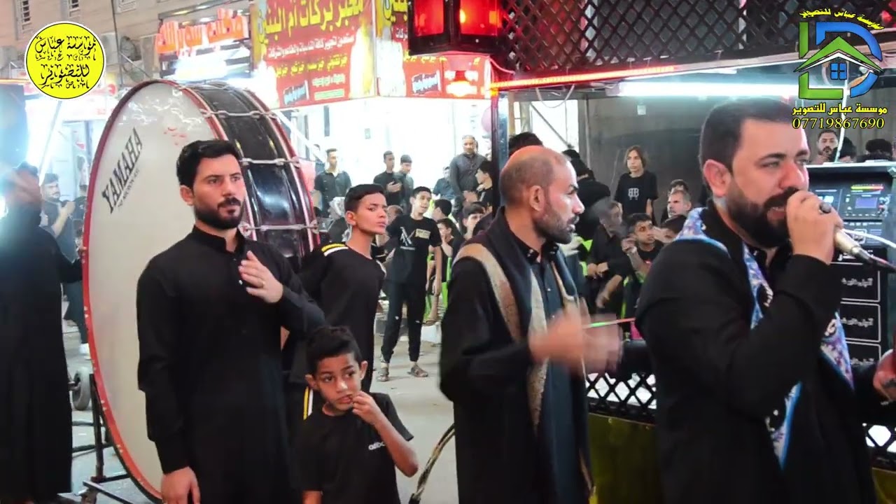 منصة حي الشهداء تستقبل المواكب الحسينيه اهلاًوسهلاً 2024
