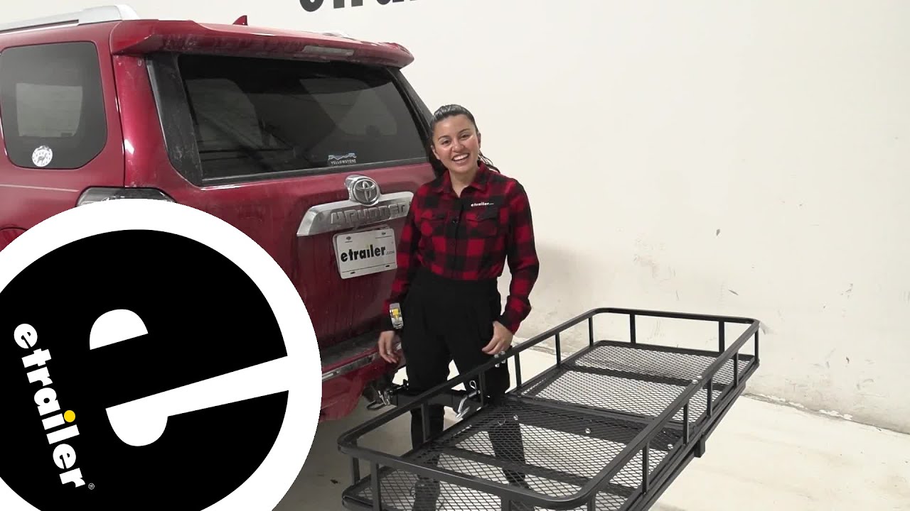Mount: 24x60 etrailer Cargo Carrier for 2" Hitches on a 2015 Toyota 4Runner