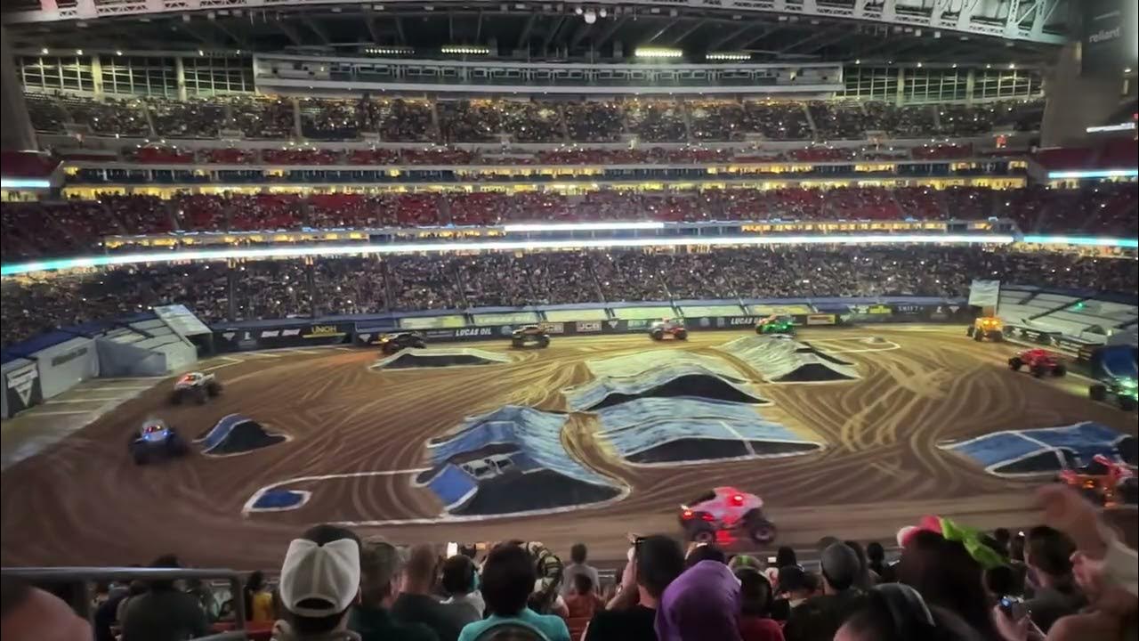 Monster Jam intro Houston 02/01/2025 YouTube