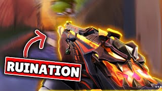 *NEW RUINATION PHANTOM* Red/Yellow Variant Gameplay! (Drop No Cop?) - Valorant