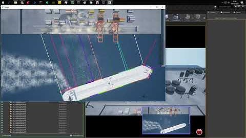 UE4+Airsim: Harbour Distance