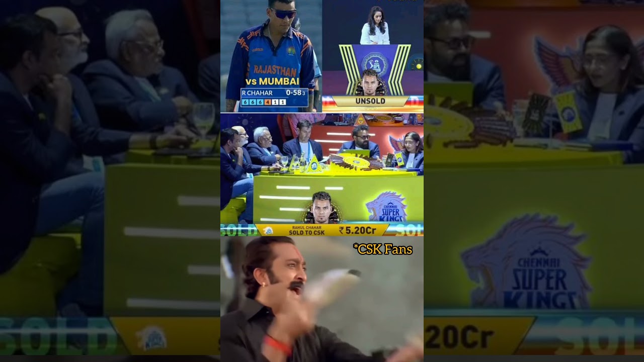 CSK Fans Right now 😲 