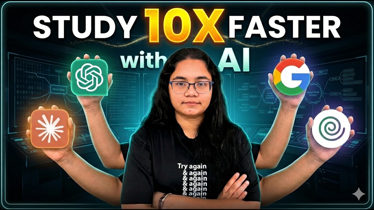 Study Smarter with AI 🤖 | Top 4 AI Tools for Students (2026 Guide ...