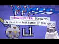 Level 1 togedemaru makes toxic uber noob salty on pokemon showdown