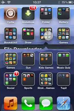 How to find downloaded 4shared files in ifile