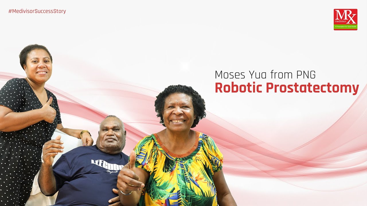 Moses Yua from PNG - Robotic Prostatectomy