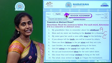 9TH JUL AP CLASS IV ENGLISH ASSIGNMENT KEY