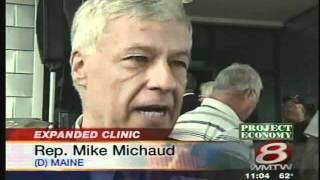 Michaud Attends Ribbon Cutting of New VA Clinic in Portland (8-10-11)