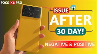 poco x6 pro 5g deep review"AFTER 30 DAY REALITY"|BIG ISSUE😱|with Hyper OS🤔 #pocox6pro #shorts #poco