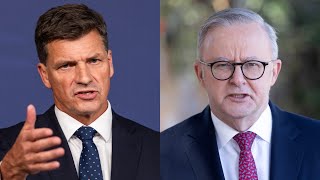 Angus Taylor ‘blaming’ Coalition’s performance on Labor’s budget