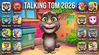 Talking Tom Cat 2026 - تجربة لعب على iPad Pro، مراجعة لعبة جوال - أسلوب اللعب والشرح screenshot 1