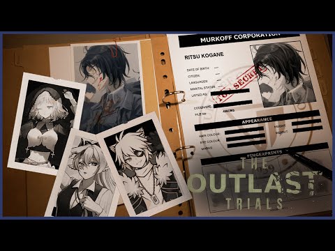【 Outlast Trials 】狂ってしまおう！最新作Outlastコラボ！ Going Crazy in the Trials【 黄金リツ /  Vtuber 】