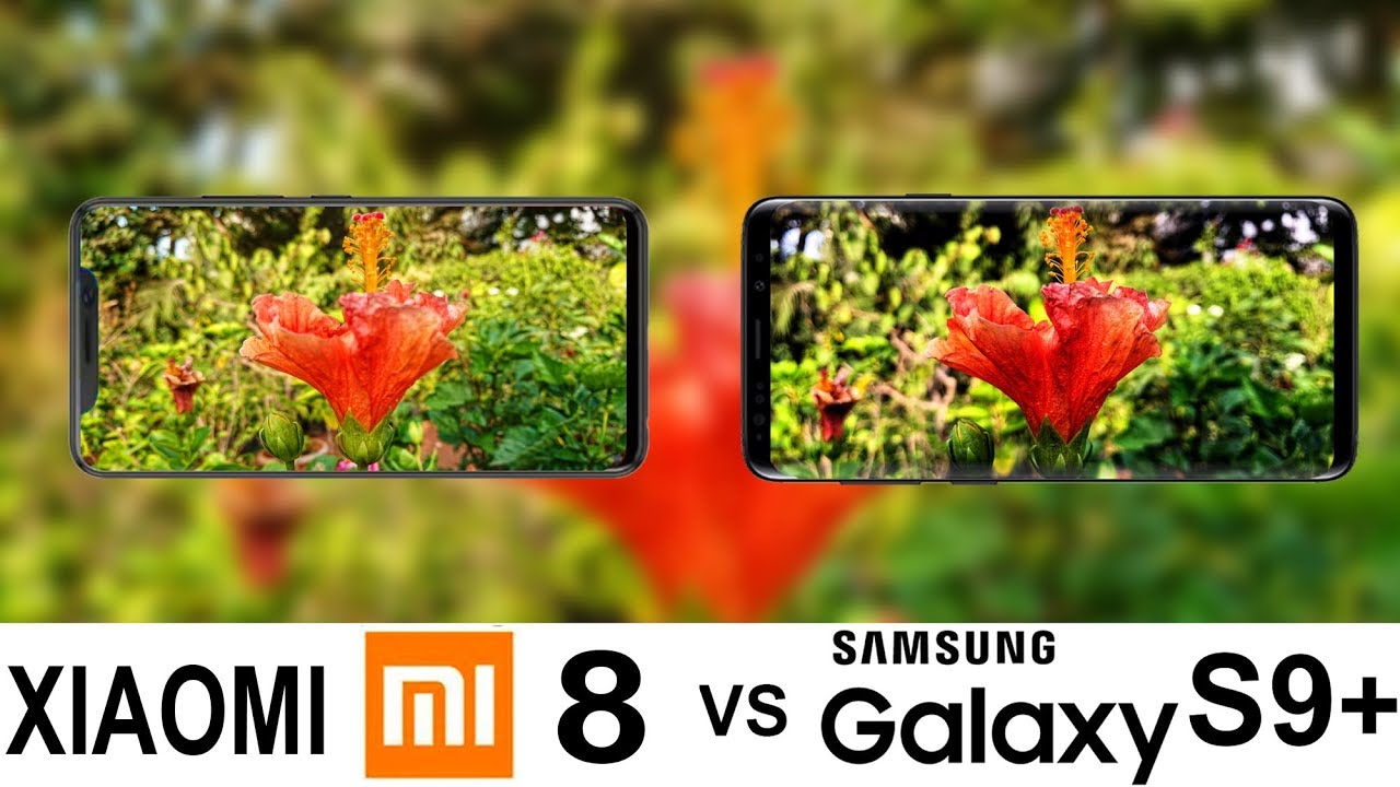 Xiaomi Mi 8 and Samsung Galaxy S9 Plus - Camera Test