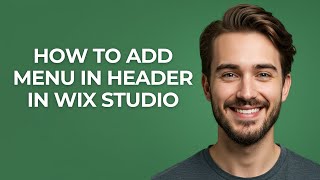 How to Add Menu In Header In Wix Studio - GUIDE!