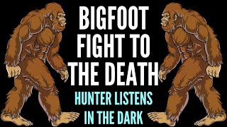 Bigfoot Fight Went For Hours - Hunter Didn't Dare Leave The Tree!