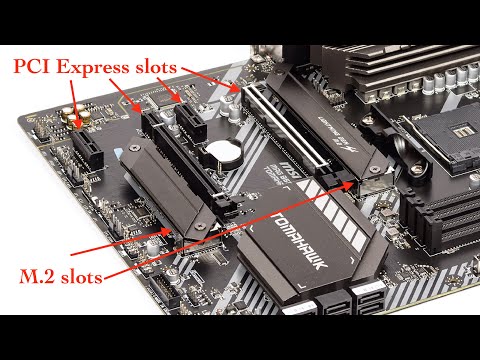 M.2 SSD 및 PCI Express를 설치할 때 충돌이 발생합니다. 마더 보드를 파악하십시오.