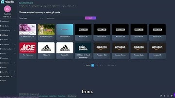 Gift Cards at Reloadly’s Platform- Step 3/9