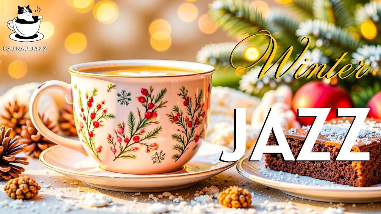 Relaxing Winter Morning Jazz ️ Coffee Piano & Smooth Bossa Nova Music ...
