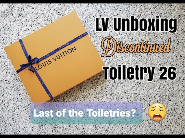 LOUIS VUITTON TOILETRY 25 UNBOXING!