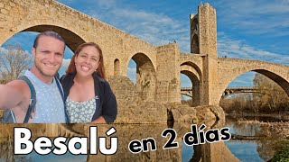 BESALÚ en 2 días 🟢 GUÍA DE VIAJE (4K) 📌 Pueblo más Bonito ESPAÑA: los 12 lugares | Girona - Cataluña