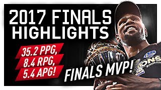 Kevin Durant Finals MVP Offense Highlights VS Cavaliers (2017 Finals)  MUST WATCH!