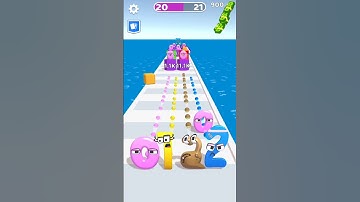 Merge Number Run - Gameplay New Update 20 (android,iOS)