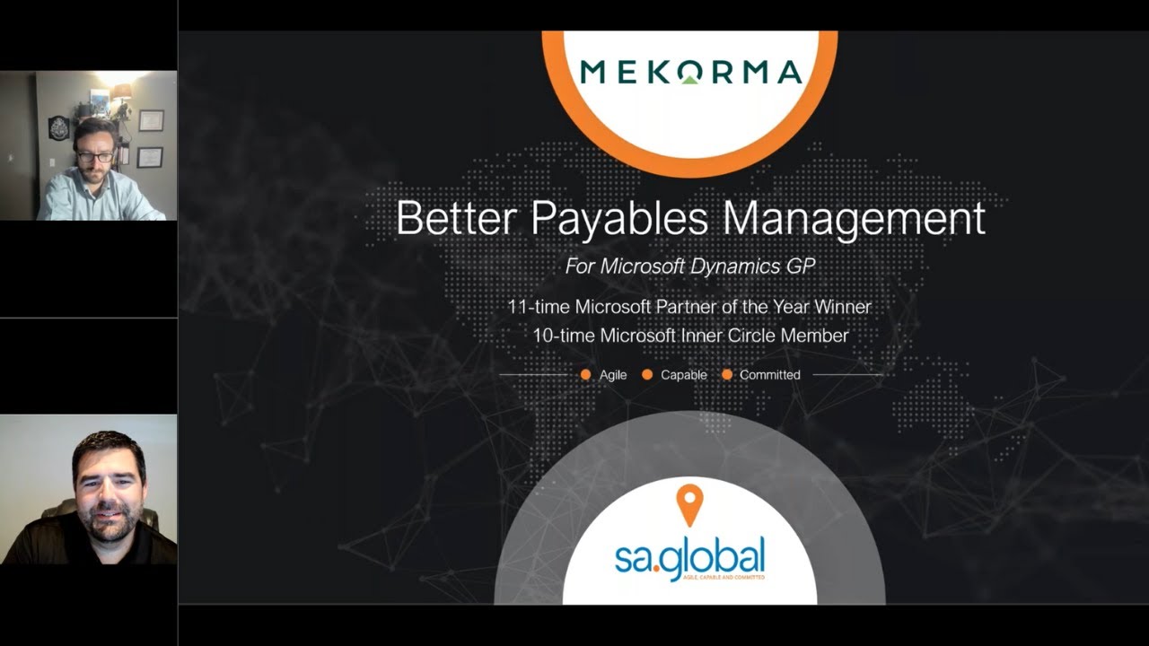 Webinar: Better Payables Management for Microsoft Dynamics GP - YouTube