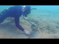 Metal Detecting Underwater Whats Stuck Between ROCK's!! Found GOLD with BLU3 Nemo