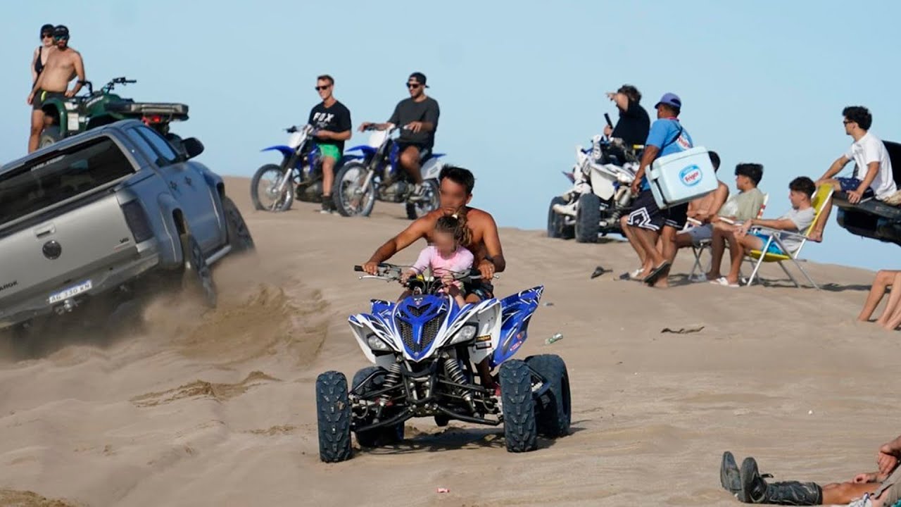 Pinamar, fuera de control: cuatriciclos a toda velocidad y episodios de violencia en La Frontera