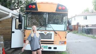 Our First Video! An Intro into Us and our Skoolie