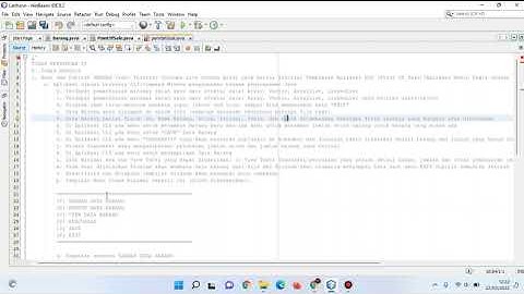 Membuat Aplikasi Point Of Sale/Mesin Kasir Berbasis CLI Dengan Menggunakan Bahasa Pemrograman Java