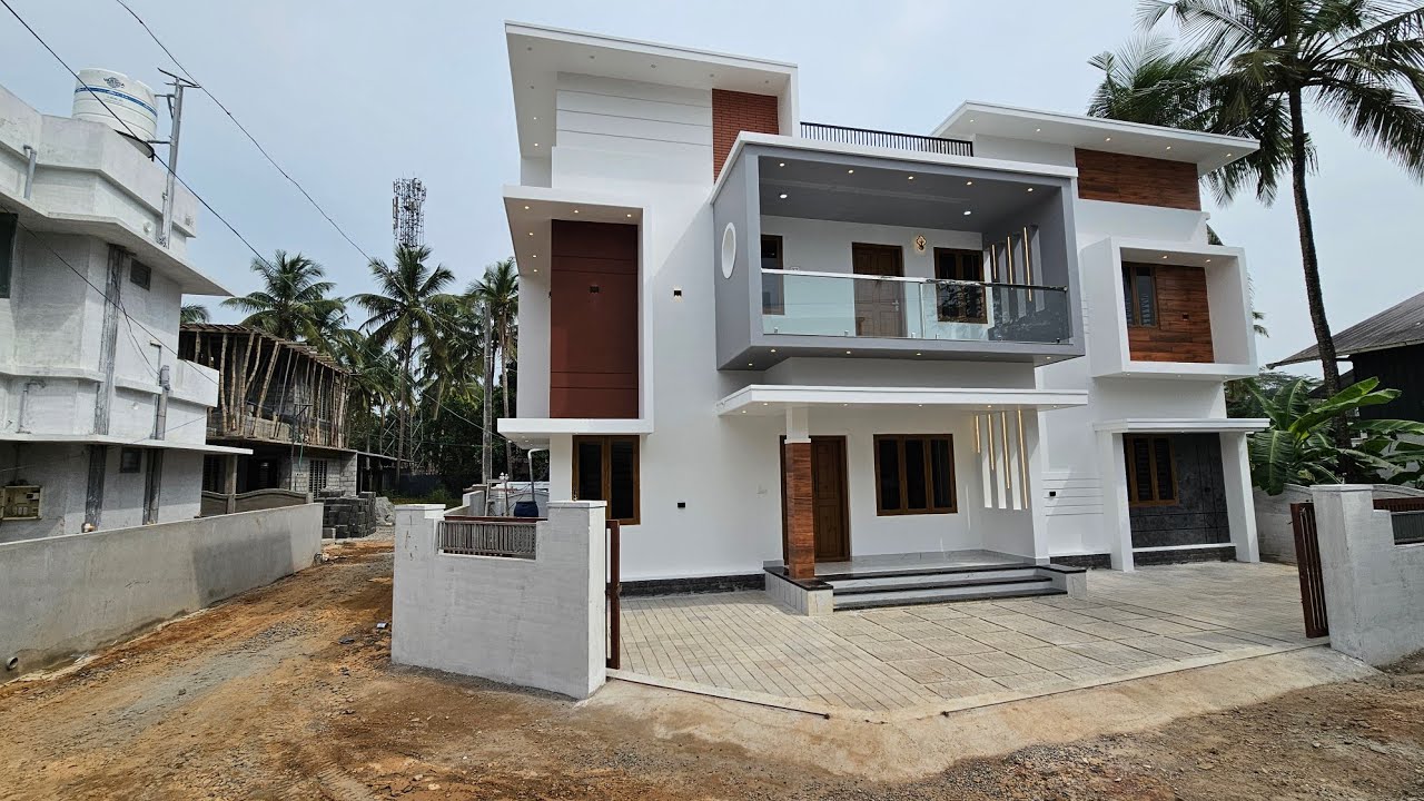 തൃശൂർ പുതിയ 4 Bhk ഒരു സുന്ദര കില്ലാടി വില്ലാസ്  /  Thrissur New 4 Bhk super Stylish Villas