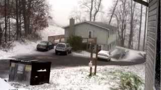 Snowy Side of Sandy...Boone,NC 10/29/12