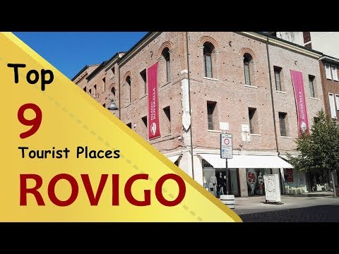 "ROVIGO" Top 9 Tourist Places | Rovigo Tourism | ITALY