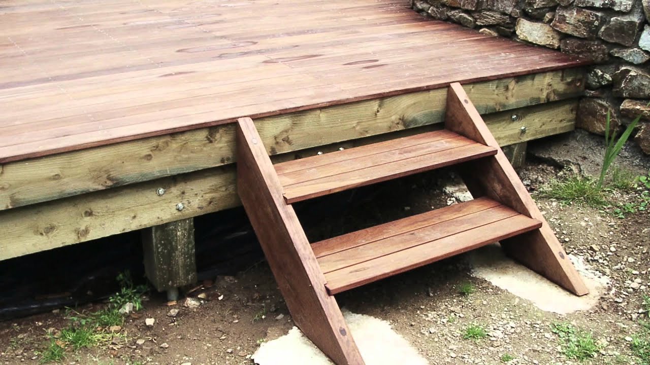 Terrasse en IPé sur pilotis YouTube Terrasse en IPé sur pilotis YouTube