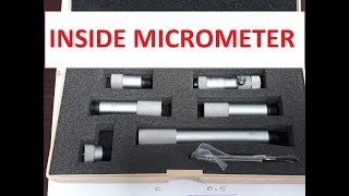 HOW TO USE AND MEASURE INSIDE MICROMETER | Rotating & Static Equipments