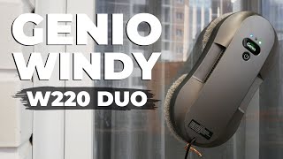 Genio Windy W220 DUO: робот-мойщик окон с двойным распылением воды💦 ОБЗОР и ТЕСТ✅