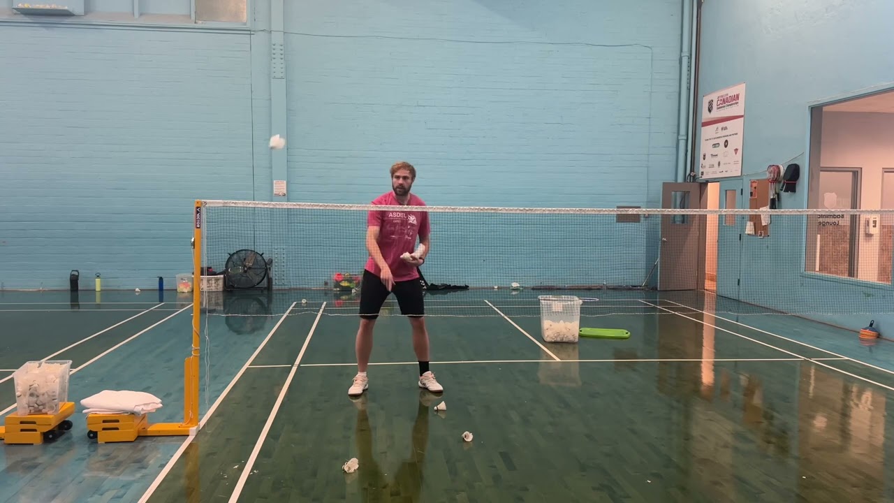 Badminton Hand Feeding Multi Shuttle Feeding