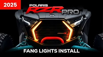 2025 Polaris RZR Pro - Fang Lights Install | WD ELECTRONICS