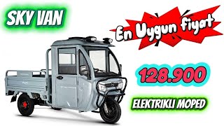 Skyjet Skyvan En Uygun Fiyatlı Kabinli Moped