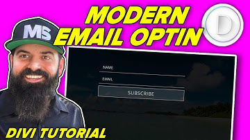 How to Make an Elegant Divi Email Optin Module Landing Page
