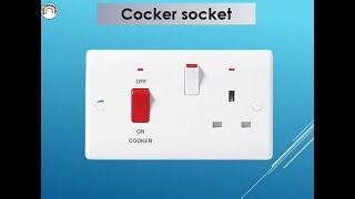 Cooker socket connection-Electrical cooker wiring diagram-  how to connect the electric  cooker
