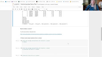 Centroid video series: Python pandas demo - Part 1