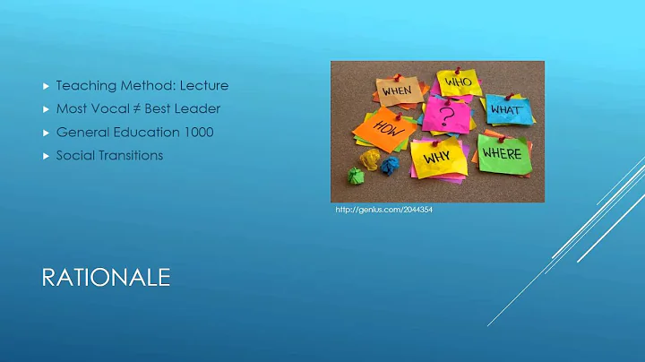 New Student Seminar Presentation